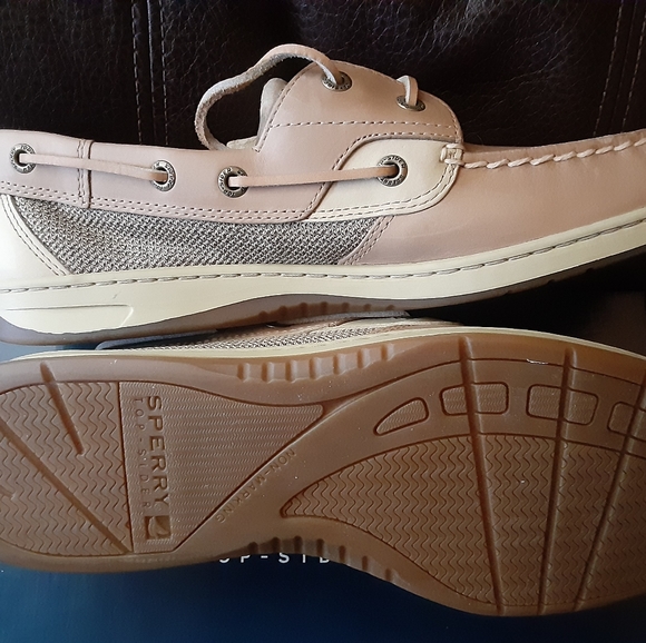 Wommens 11 bluefish Sperry shoes - Picture 2 of 3